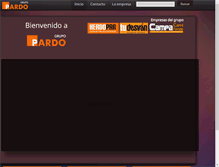 Tablet Screenshot of grupopardo.es